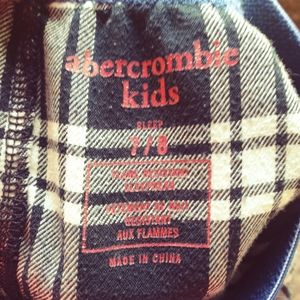 Abercrombie kids sleep pant